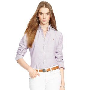 Ralph Lauren Button Down - Purple, Slim Fit